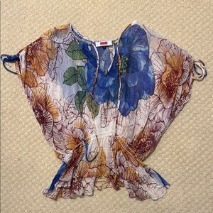 ABS by Allen Schwartz 100% Silk Blouse XS